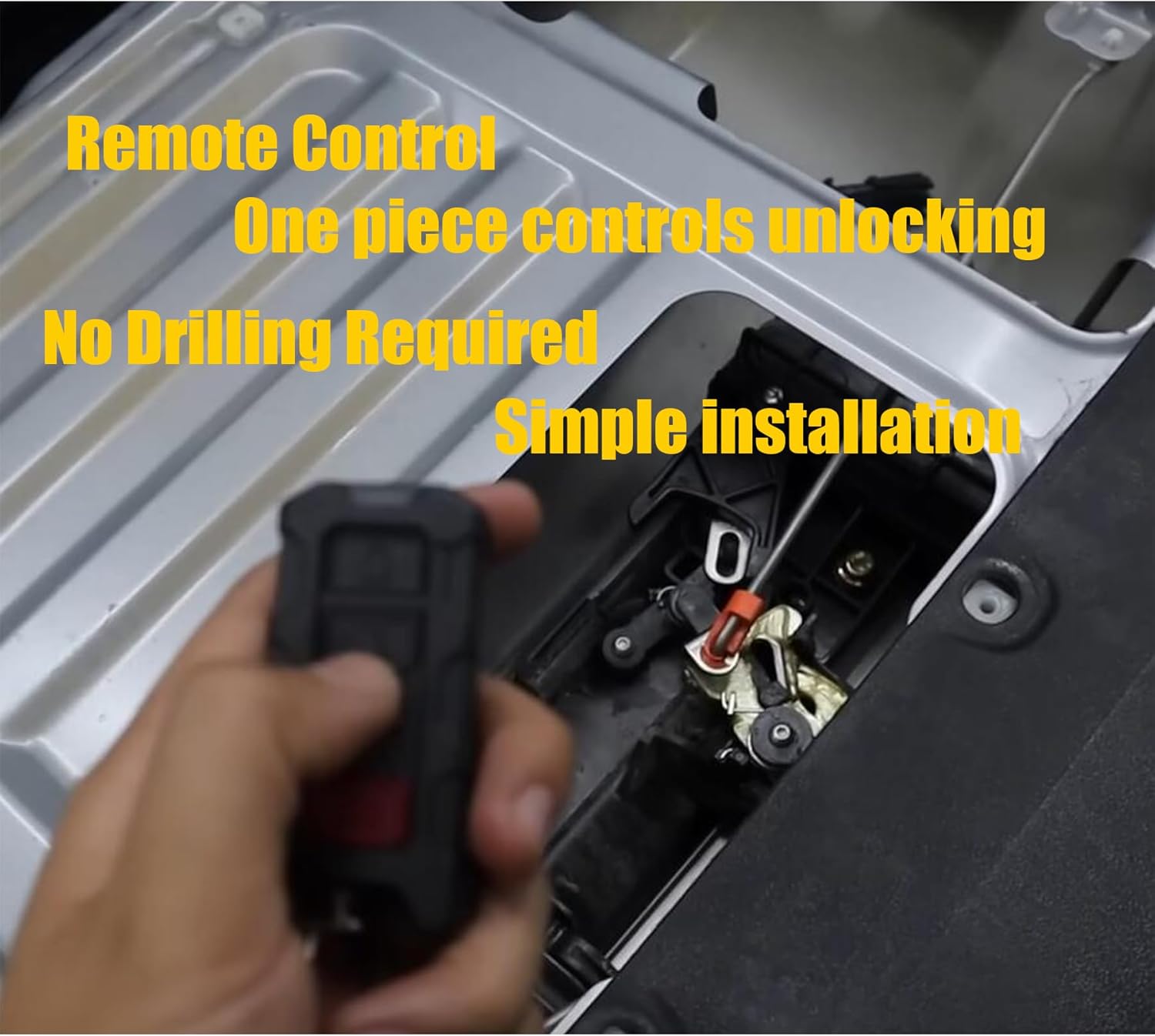 Power Tailgate Lock for NAVARA D40 Frontier 2005-2014, Security Truck Bed Lock