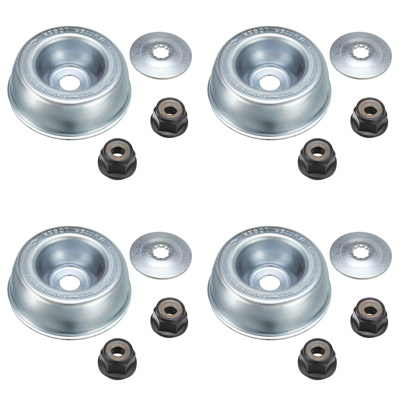 Jnchdghwa 16Pcs Replacement Blade Nut Fixing Kit for Brushcutter Strimmer