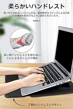 Amazon.co.jp: TOWOOZ MacBook Air ケース「2024新登場」折り畳み式
