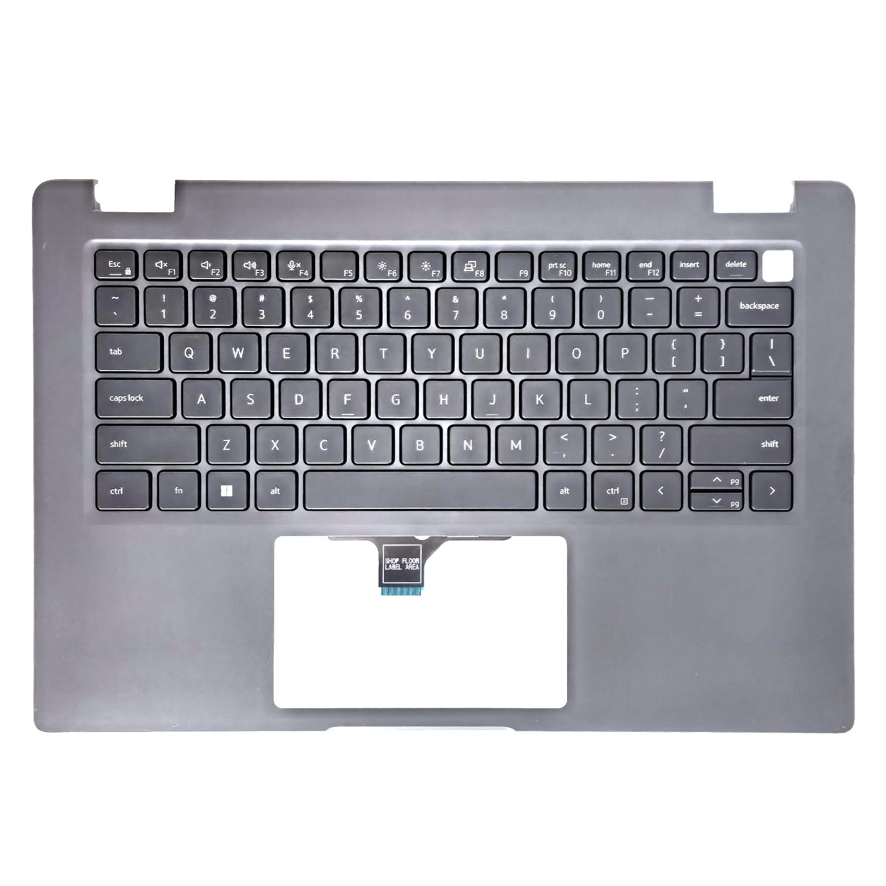 Repose-main PC portable Dell Latitude 3440 E3440 gris R2DCD 0R2DCD coque clavier supérieure
