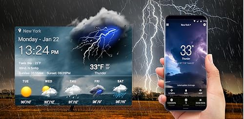estado e clima chuva& e temperatura amanhã
