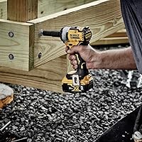 Vista 10 de DEWALT DCF911B 20V MAX* Llave de impacto de 1/2" con yunque de anillo porcino (solo herramienta)