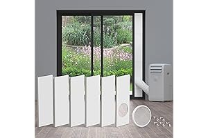 6-Piece Sliding Door Kit for Portable AC Unit