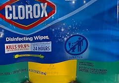 Clorox Crisp Lemon with Fresh Scent Disinfecting Wipes 2 Count