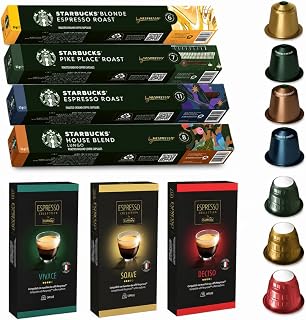 [Nespresso] 星巴克与卡菲塔利 7种混装 20个 胶囊 试饮套装