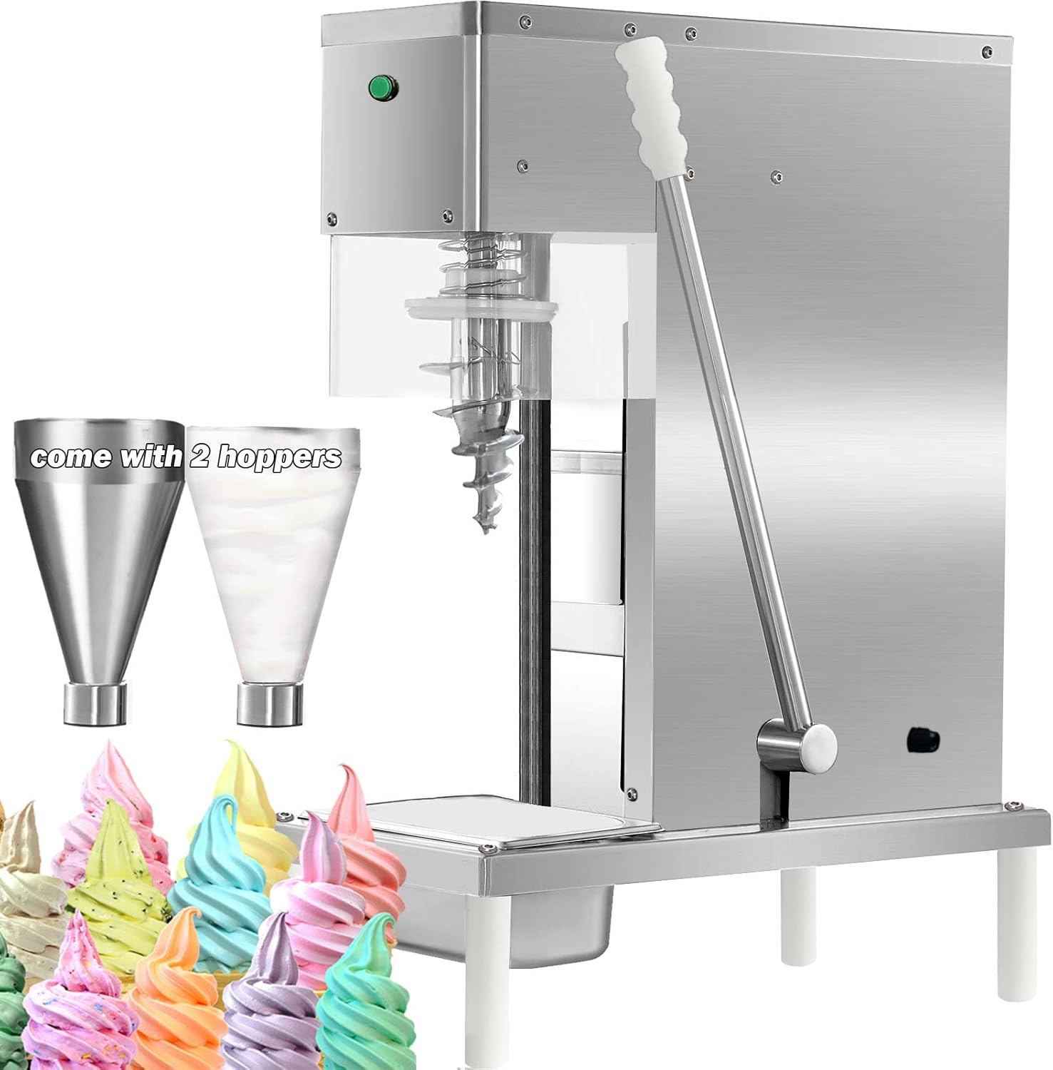TXMACHINE Ice Cream Machines Real Fruit Ice Cream Blender