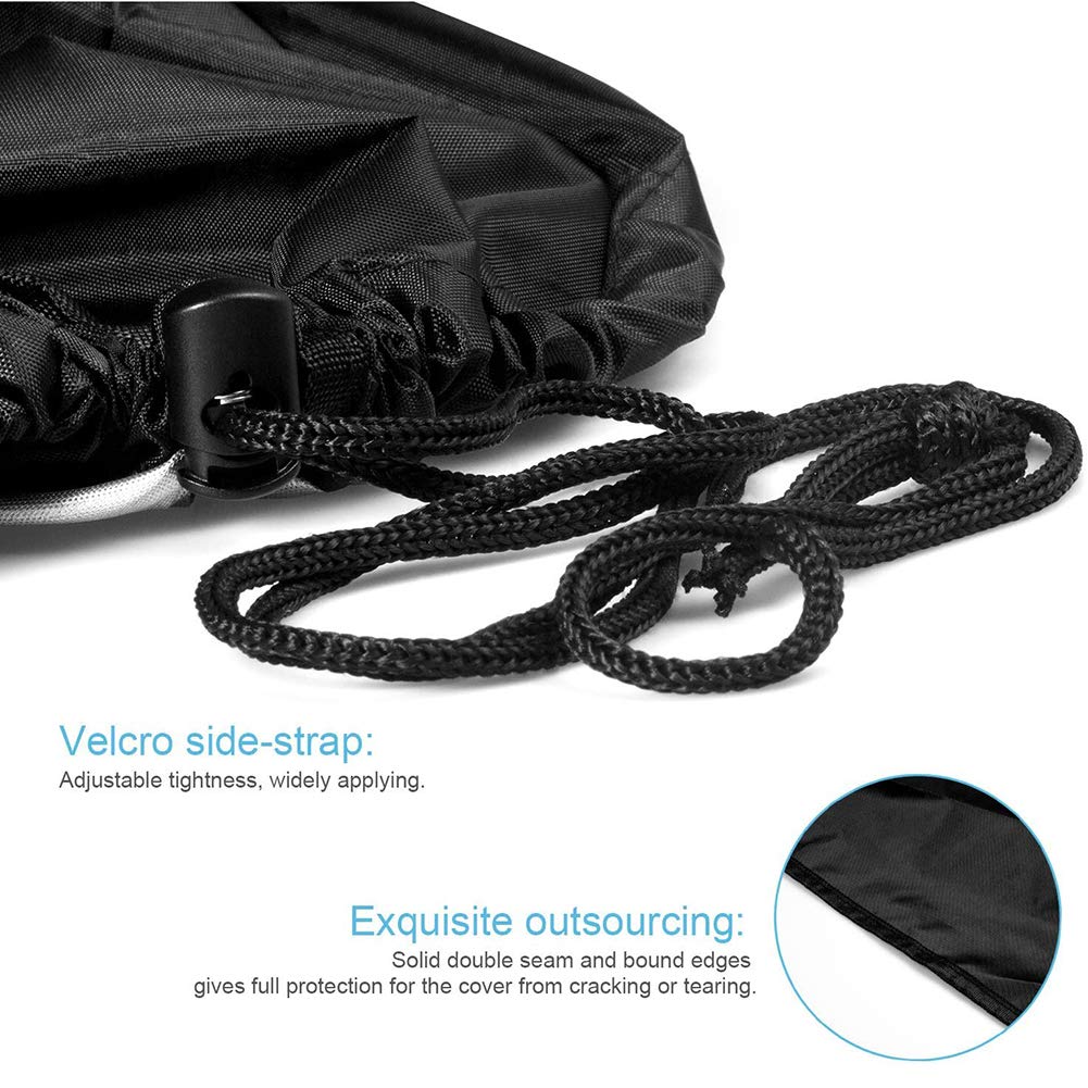 Funda para Barbacoa, Cubierta De La Parrilla Impermeable, 600D Oxford Funda Protector para Barbacoa De Gas, Anti-UV, Anti-Polvo, Anti-Humedad. (152 * 61 * 122cm)