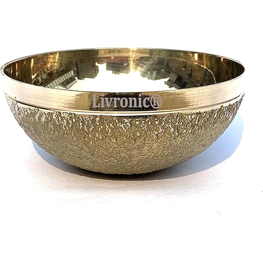 Bronze Kansa Vatki Cup Foot Massager