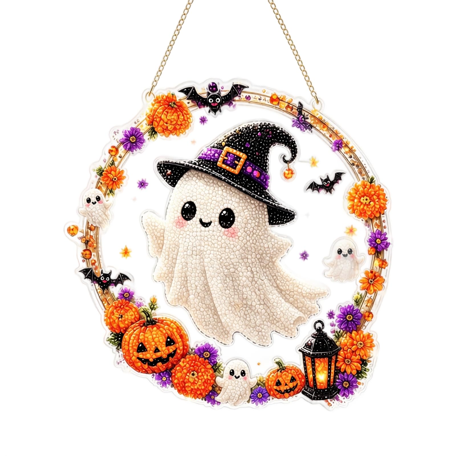 2026 Halloween Ghost Pearl Art DIY Kit