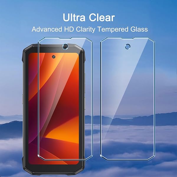Xiangyun 2 Piezas Protector Pantalla para Cubot KingKong Mini 4 (4.7"), Cristal templado Antiarañazos, Antihuellas, Sin Burbujas, Dureza 9H,Ultra Transparente, Ultra Resistente - 2