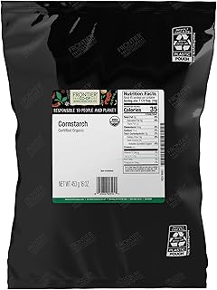 Frontier Herb Organic Cornstarch, 1 lb