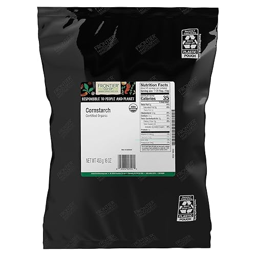 Frontier Herb Almidón de maíz orgánico, 1 lb