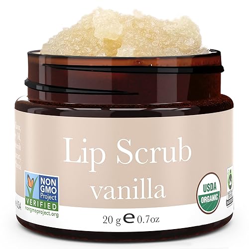 Miniatura 9 de USDA Organic Lip Scrub Berry  Exfoliante de labios natural hecho en Estados Unidos, relleno de medias para adolescentes, exfoliante de azúcar para
