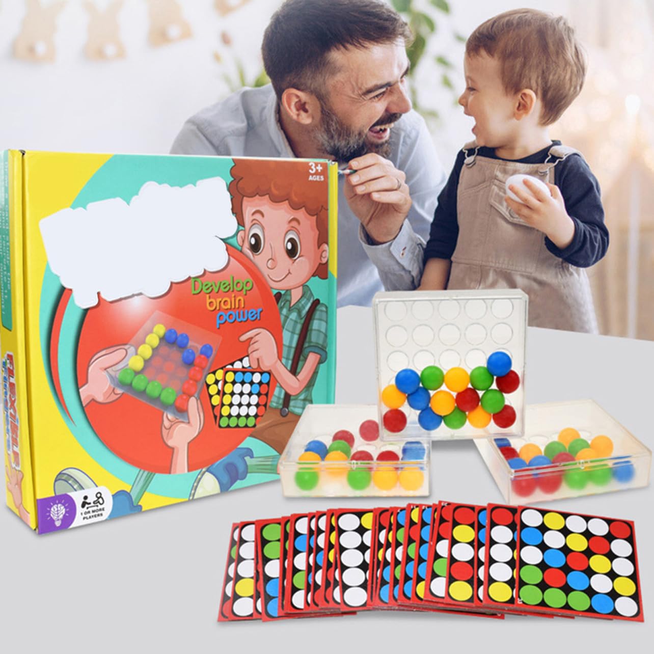 ifundom Wurfspielset für Kinder aus Kunststoff und Papier Pädagogisches Fingerspielzeug zur Problemlösungsfähigkeit und Handlichen Tragbarkeit für Outdoor und Rollenspiele