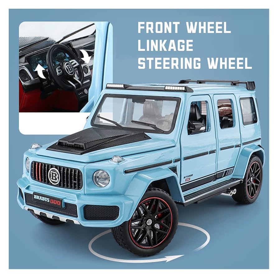 Amazon.com: MING ZHEN Toy car Model 1:24 for Brabus G800