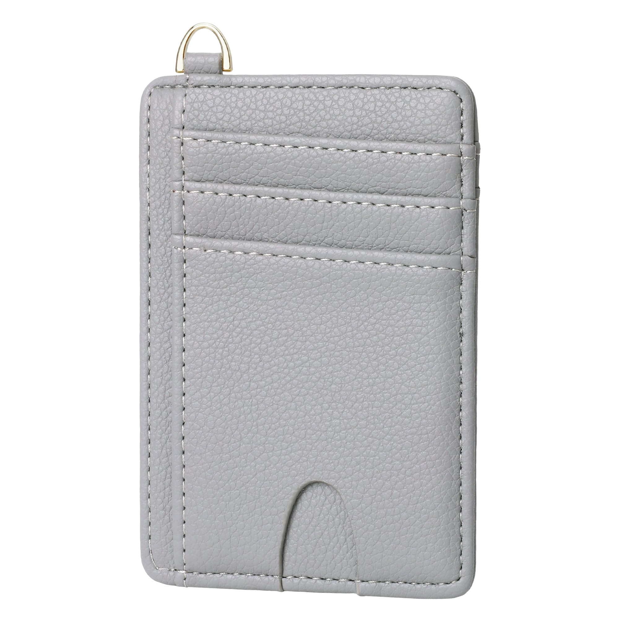 GEEAD Slim Minimalist Front Pocket RFID Blocking Card Holder Wallets for Men & Women