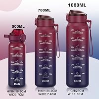 SLUXKE 1L Rozsdamentes Acél Termosz Vákuum Izolált Kültéri Kulacs 6