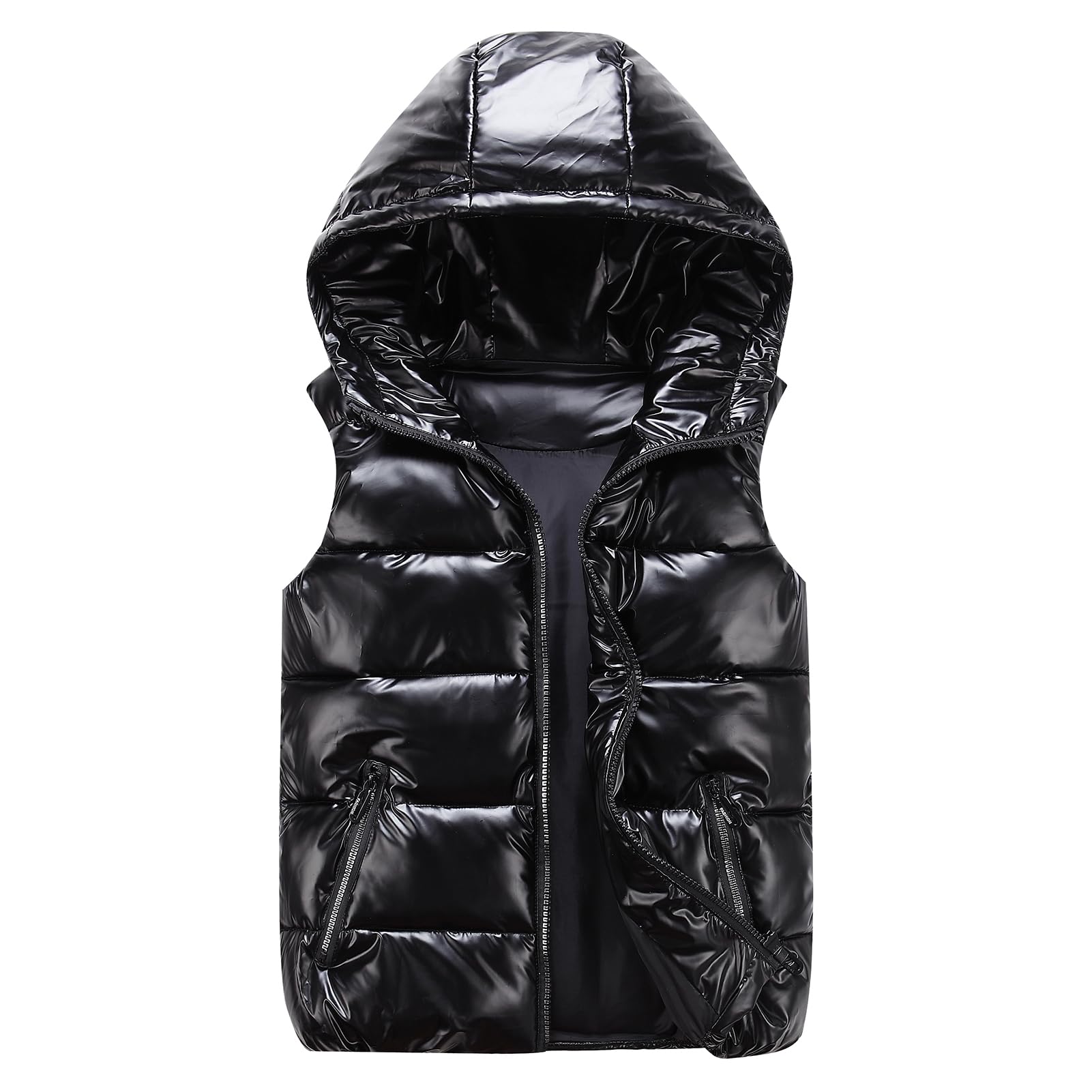Happy Cherry Veste Garçon Fille Gilet Enfant sans Manche Doudoune Hiver Chaud