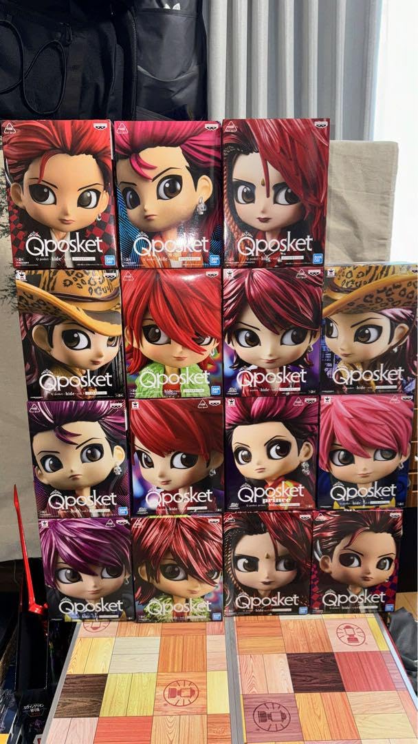Amazon | Qposket XJAPAN hide フィギュア 15体セットぬいくるみ 