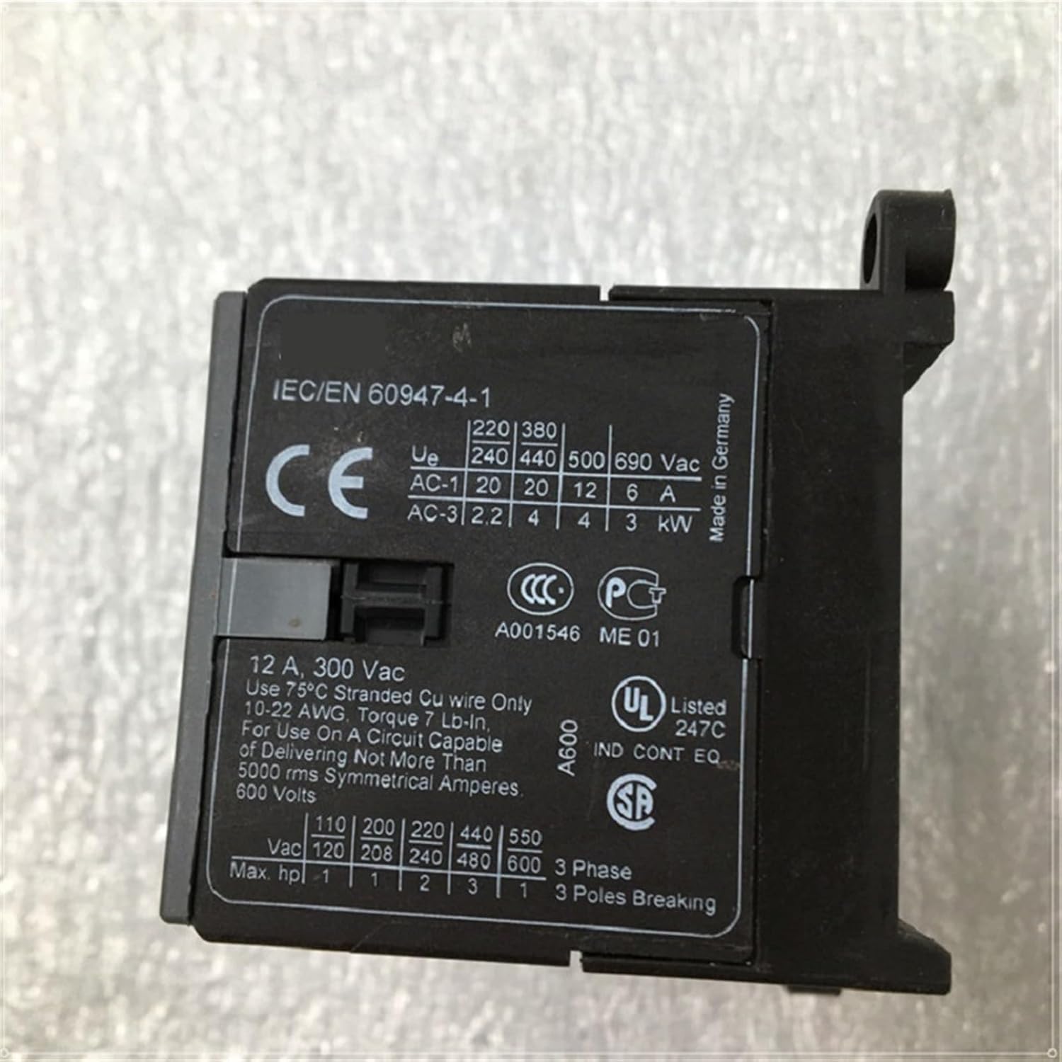 B6 3-Pole Mini Contactors AC Operated B6-30-10 B6-30-01 1Pcs(B6-30-01-85)