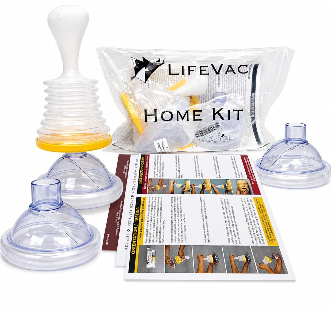 Amazon.co.jp: LifeVac ホームキット – 窒息レスキューデバイス ホーム