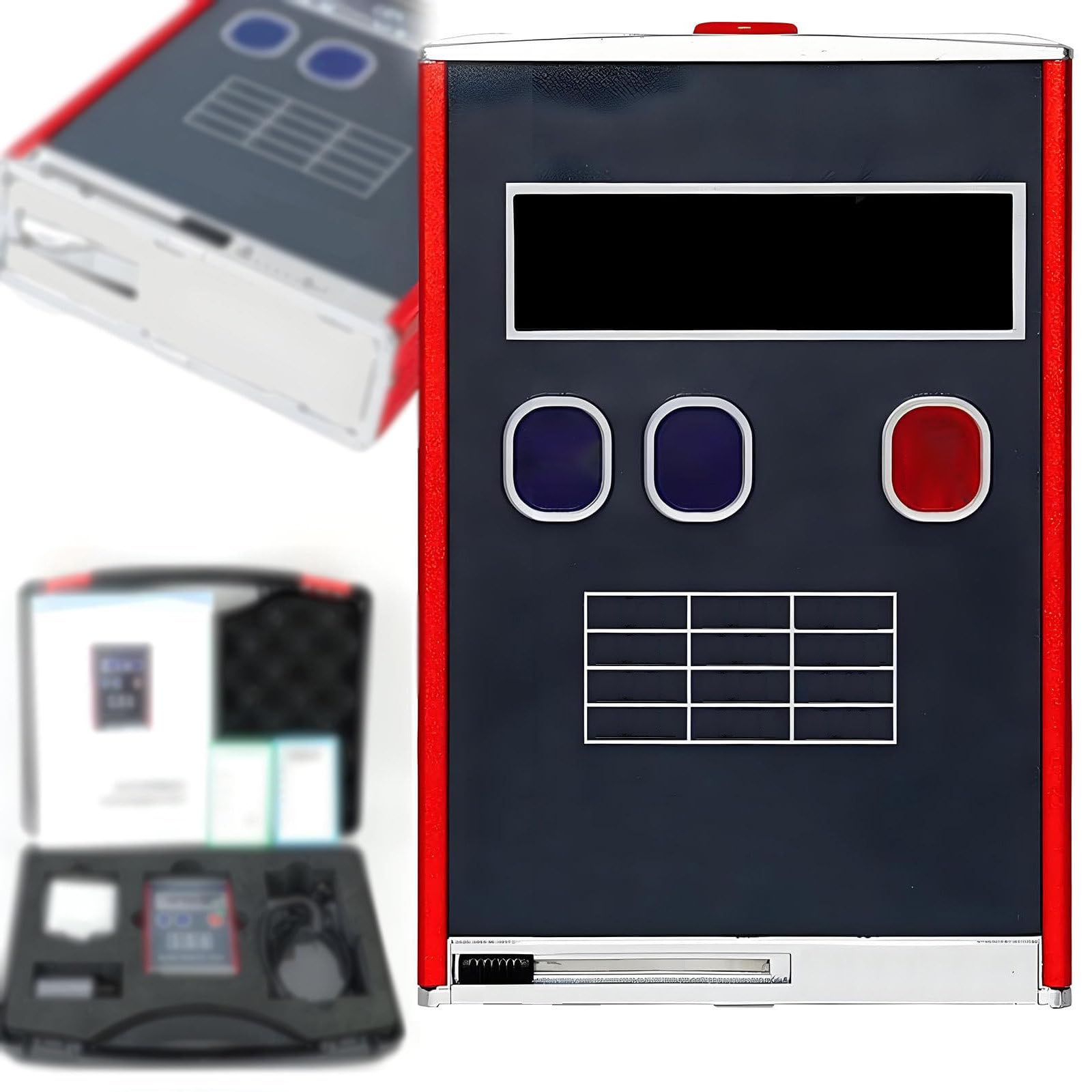 Medidor de rugosidad profesional de alta precisión con tecnología LED para superficies