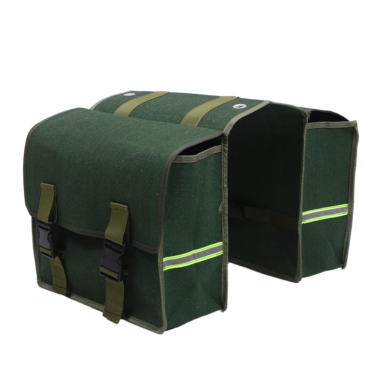 Bolsa Sillín Moto Lona Resistente y Ajustable para Equipaje 8