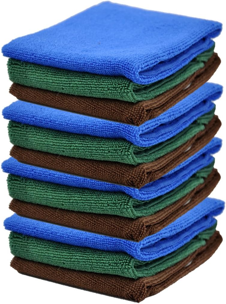 yinglite Microfibre Magic Cleaning Cloths (12pack 30 x 30cm)