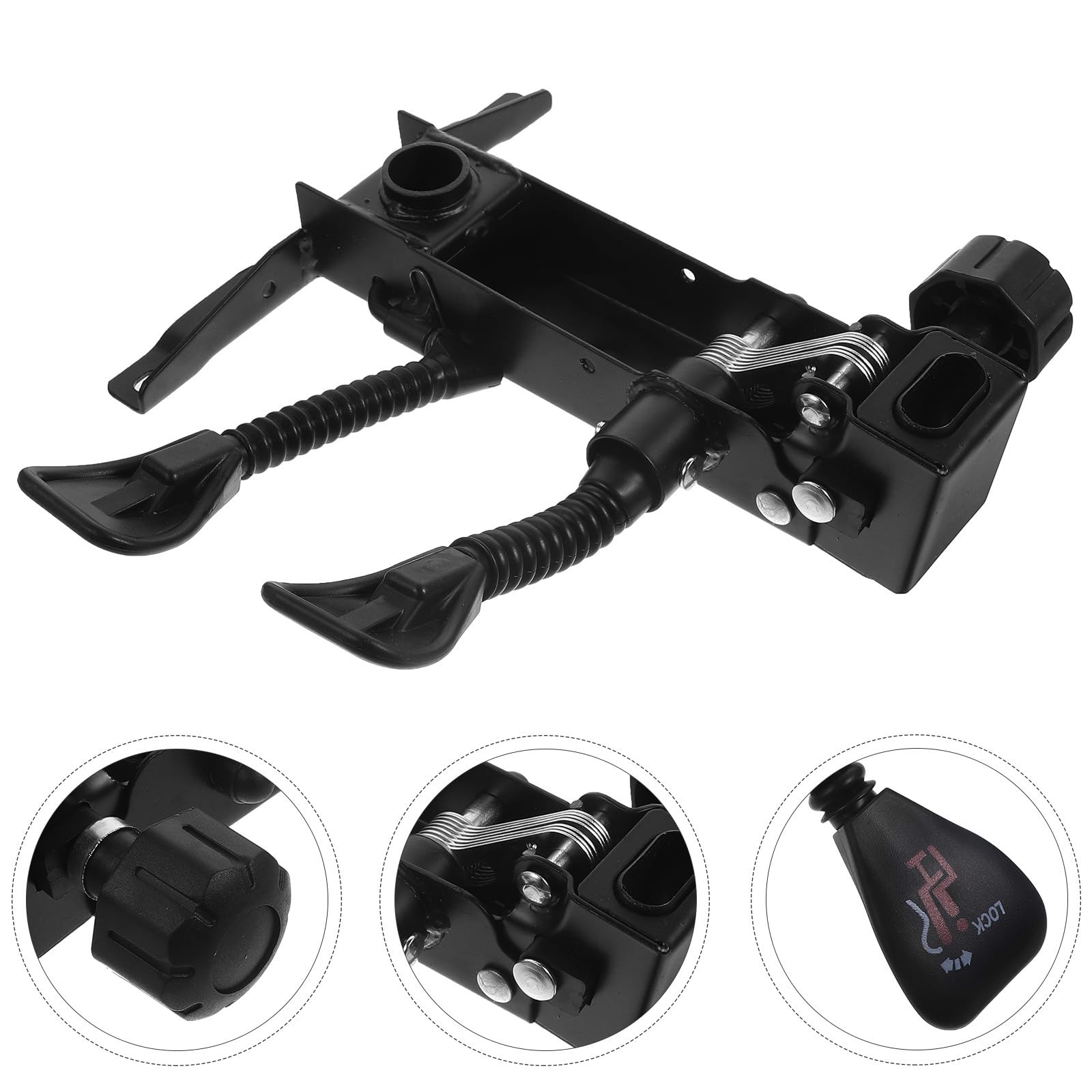 Artibetter Base de Silla Oficina Giratoria de Acero Resistente Mecanismo de Control de Inclinación Ajustable Accesorio de Repuesto para Silla Ejecutiva Ergonómicas Adecuado para Mobiliario