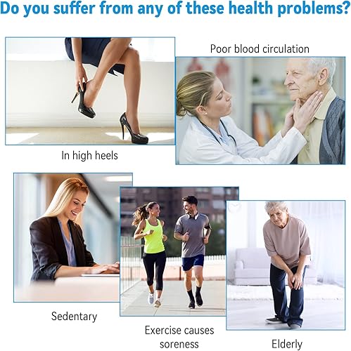 Miniatura 4 de OSITO Masajeador de pies EMS para neuropatía, estimulador electrónico para la circulación sanguínea del pie, terapia de tratamiento de neuropatía