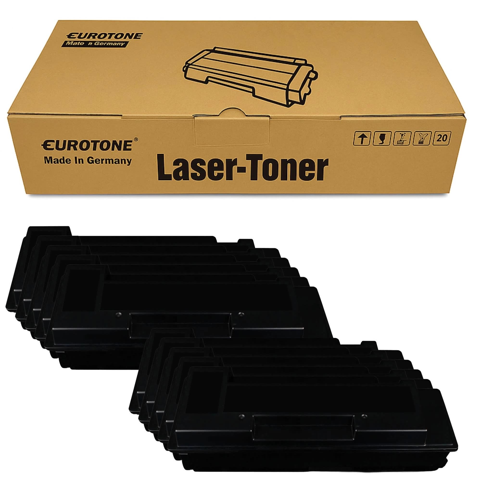 Eurotone Toner 10x kompatybilny z Kyocera Ecosys P2035 zastępuje TK160 o 25% większą wydajność