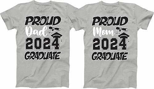 Miniatura 7 de Graduation Class 2023 Family Proud MOM DAD Graduate Tees Custom T-Shirt.