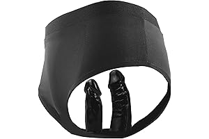 MFMYEE Silicone Dildo, Wearable Elastic Pants, Double Headed Penis Detachable Women Masturbation...