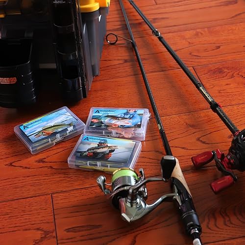 Miniatura 7 de Señuelo de pesca de lubina, cucharas de pesca, señuelos de pesca de superficie con anzuelos de tres puntas, señuelos de pesca de trucha, aparejos de