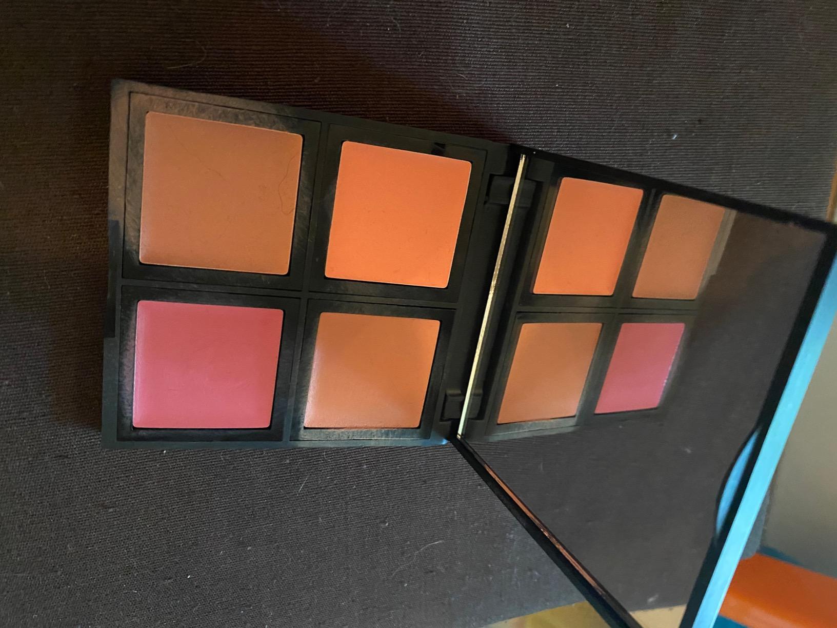 e.l.f. Cream Blush Palette Buildable Formula, Soft, 0.43