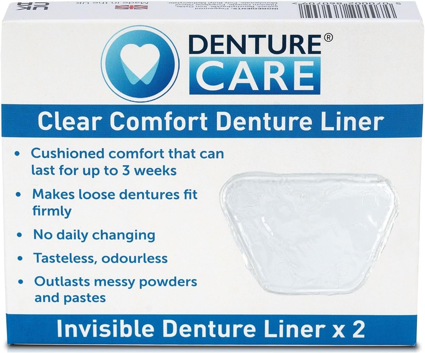 Clear Comfort Denture Liner