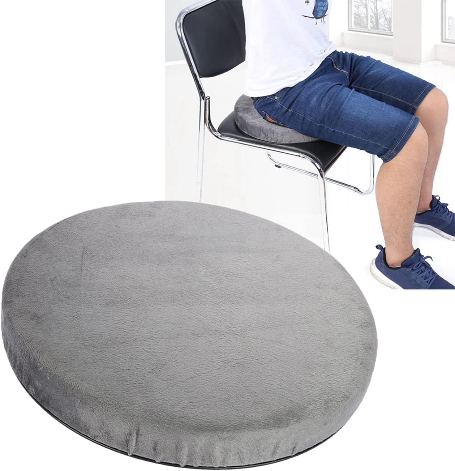 Hardcastle Rotating Car Seat Swivel Cushion Mobility Aid Black