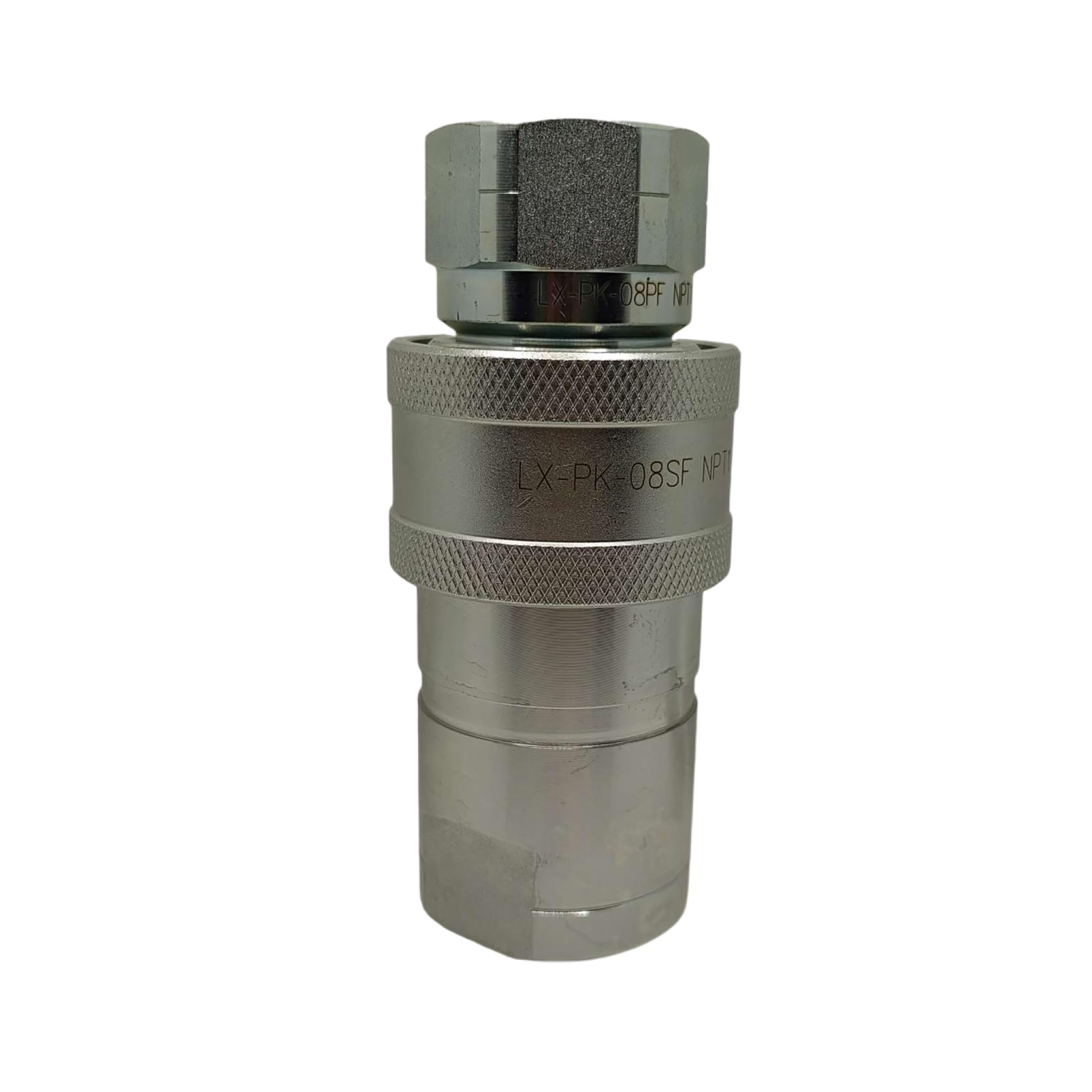 1 Set Ag ISO5675 Hydraulische Schnelltrennkupplung/Kupplung, Poppet-Ventil, Pioneer-Typ, Set mit Staubkappe