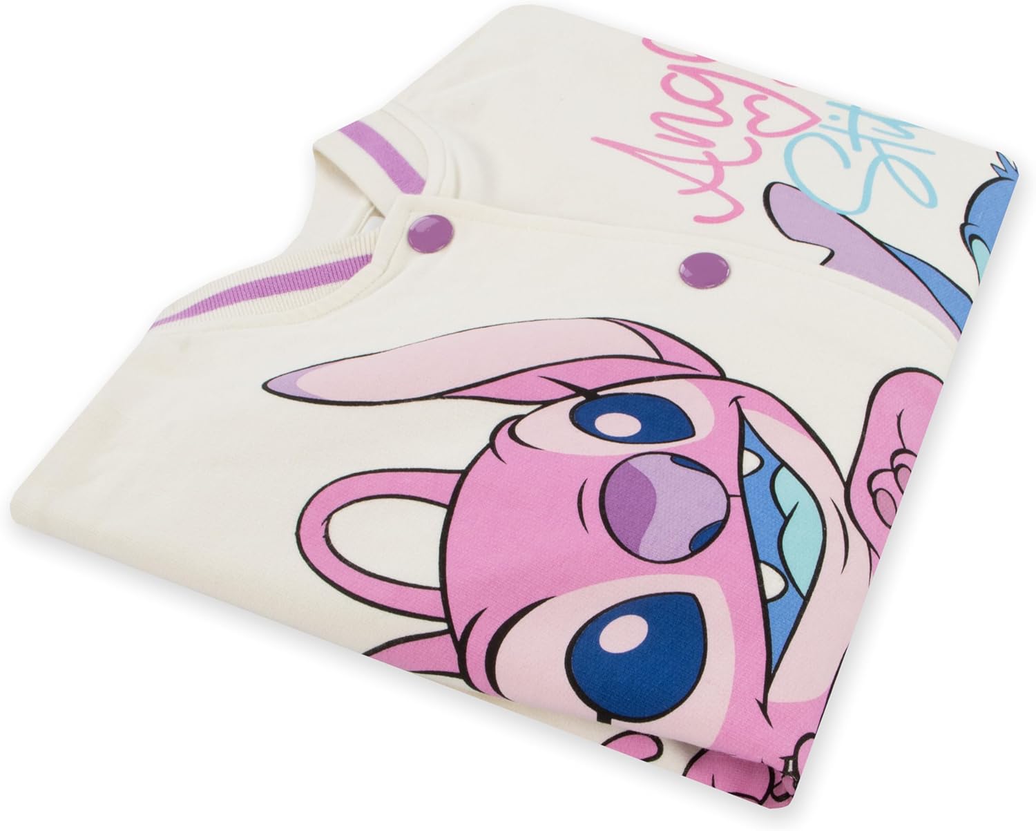 Disney Stitch Jacket For Girls | Lilo And Stitch Girls Jacket | Angel Varsity Jacket - Image 8
