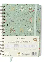 PLANNER PERMANENTE WIRE-O JARDIM FINANCEIRO A5 VERDE