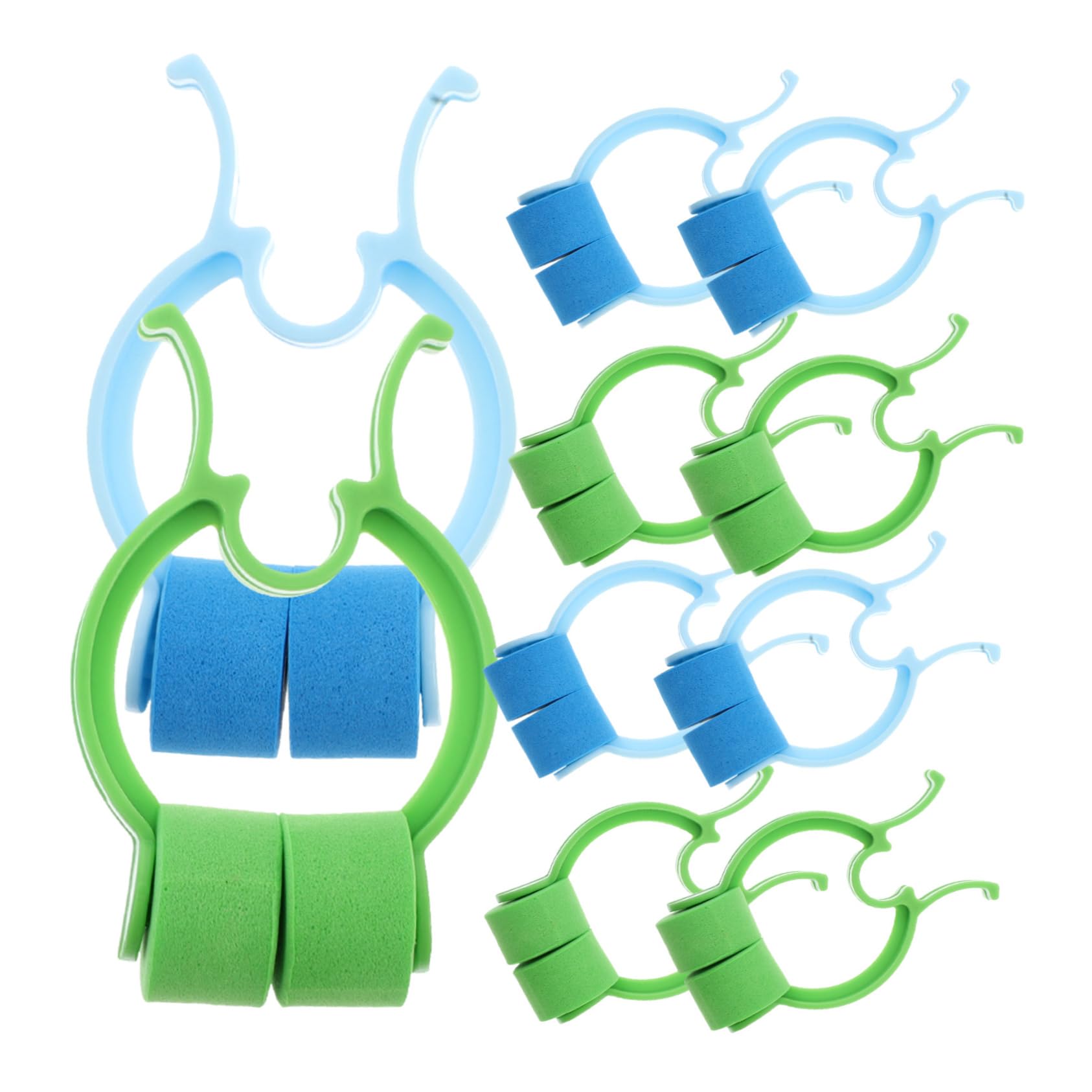 Anneome 10pcs Plastic Nasal Clip for Boys and Girls Stopper Nasal Emergency Aid Swimming Nose Guard Nose Bleed Control Clip Training Kit