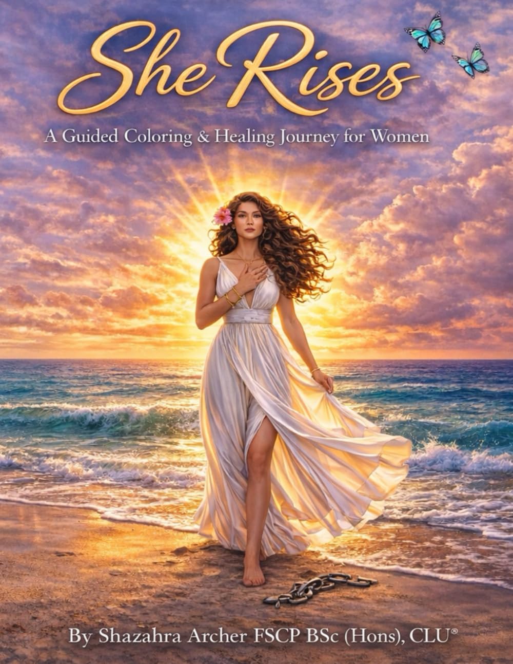 She Rises: A Guided Coloring & Healing Journey for Women