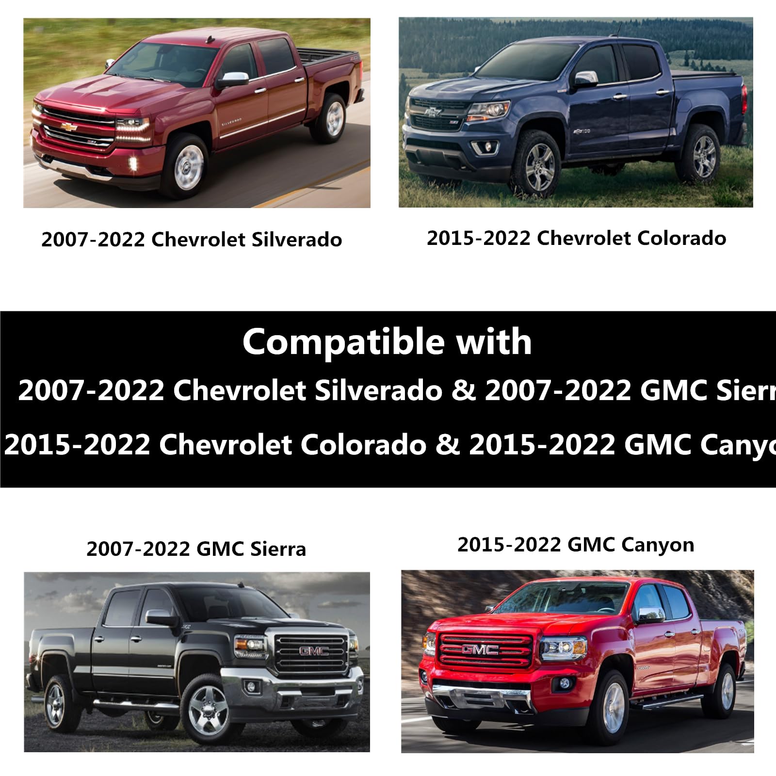 Gmc Short Bed Cargo Net Bed Tie Down Hooks For GMC SIERRA Full Size Short Bed 66" X 74" New Tmat Truck Bed Organizer Accessories - Foto 11