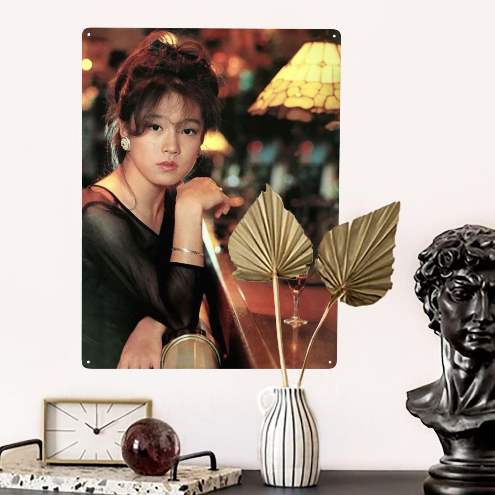 中森明菜ポスター① ブリキ看板 アイドル ウォールデコレーション メタルプレート Amazon.co.jp: 【昭和の風情】中森明菜 写真 懐かし ブリキ看板