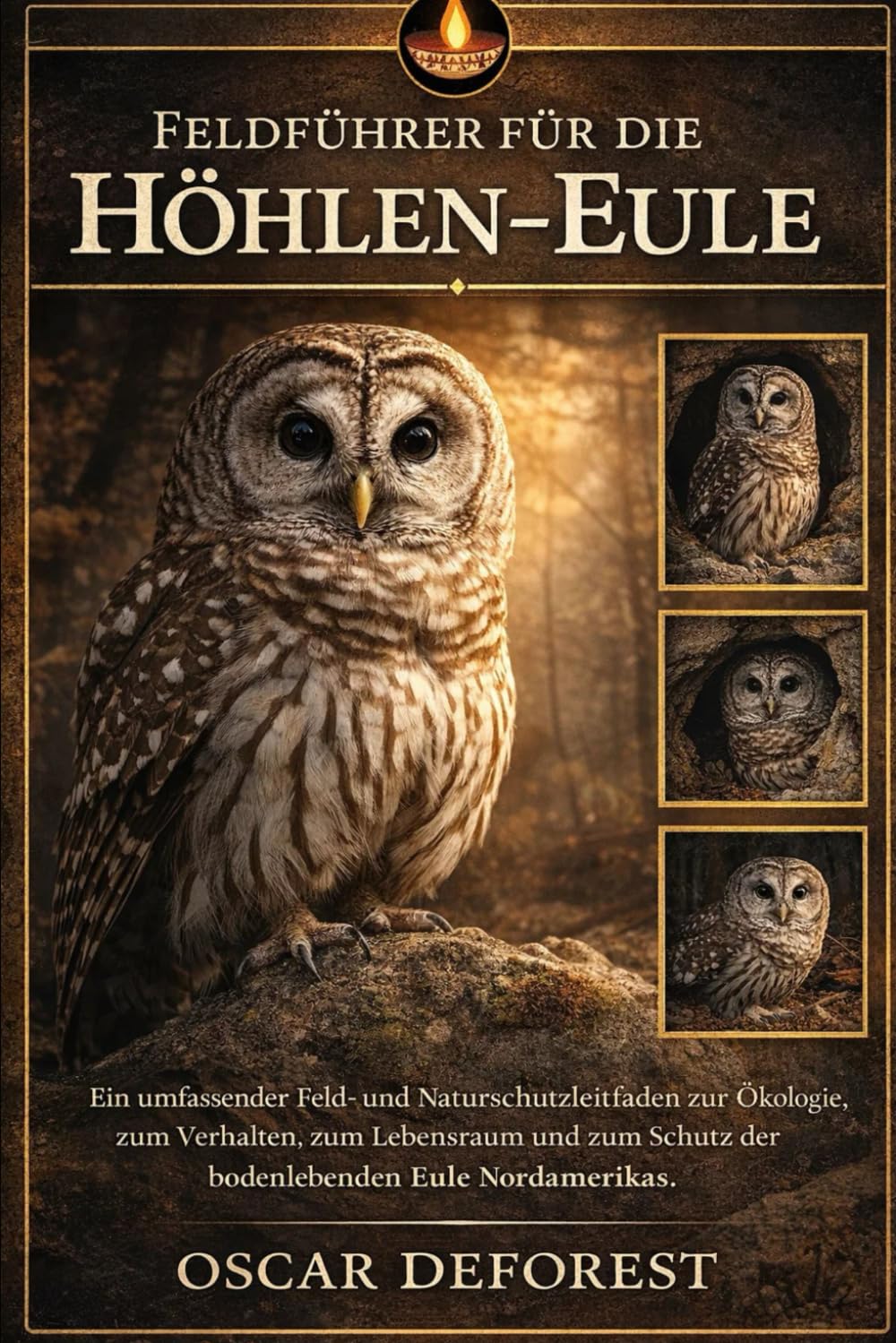 Feldführer für die Höhlen-Eule: Ein umfassender Feld- und Naturschutzleitfaden zur Ökologie, zum Verhalten, zum Lebensraum und zum Schutz der bodenlebenden Eule Nordamerikas.
