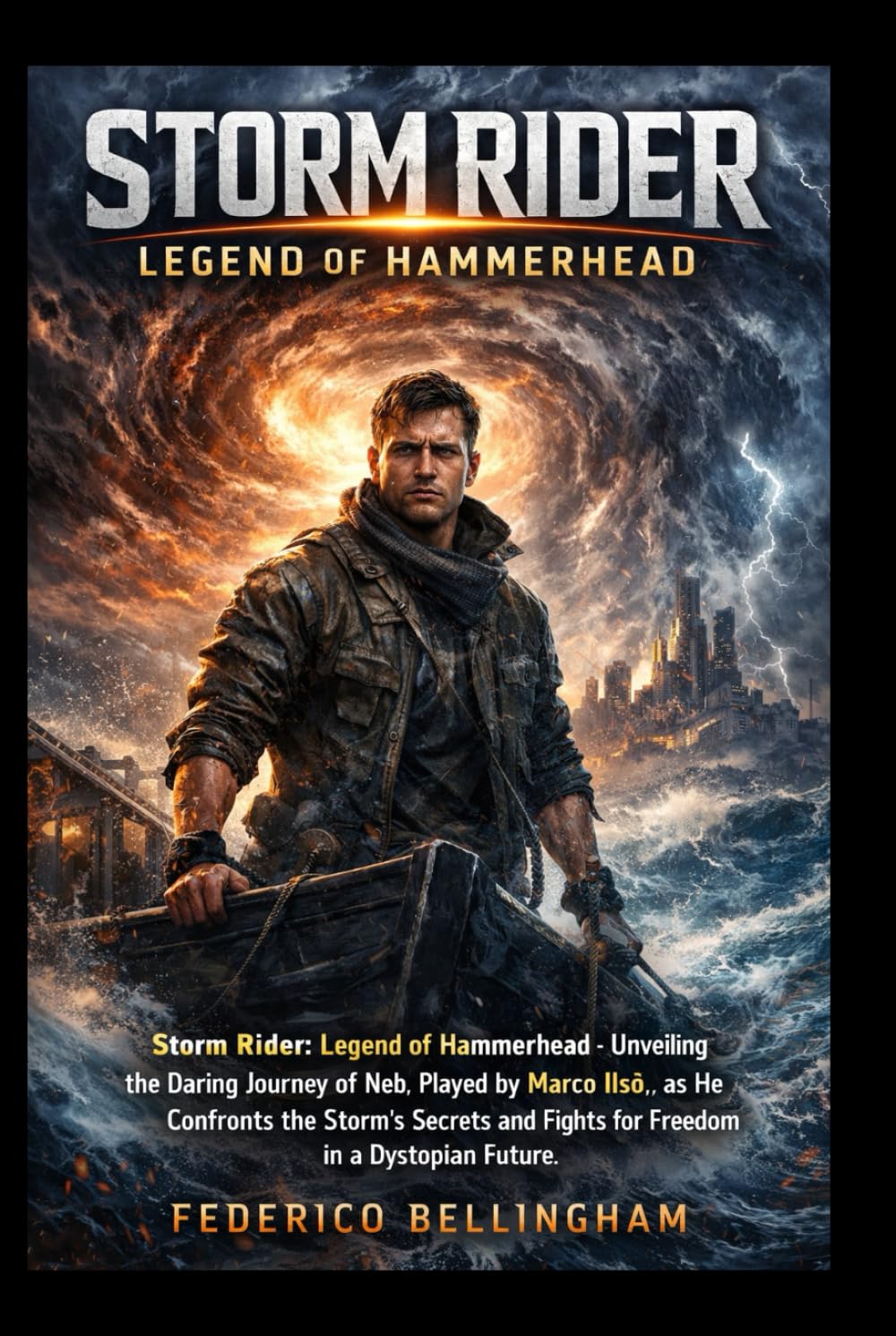 STORM RIDER LEGEND OF HAMMERHEAD: Unveiling the Daring Journey of Neb, Played by Marco Ilsø, as He Confronts the Storm's Secrets and Fights for Freedom in a Dystopian Future