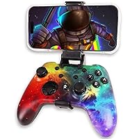 Vista 12 de Wzuiсov RGB Game Controller with Phone Mount - for Switch, iOS/Android, PC, TV Box & Tesla via Bluetooth/USB-C Wired (USB-A Adapter Included)