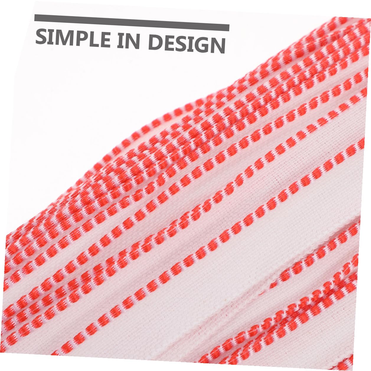SUPVOX Ruban de Reliure en Polyester Tissé Serré 100 M Bandes Rouges et Blanches pour Reliure de Livres Kit 2 Pièces pour Décoration Réparation Fabrication D’albums Photo