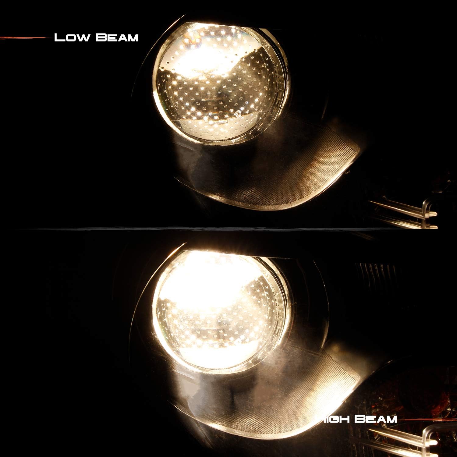 AKKON - For Dodge Dart Halogen Type Black Passenger Right Side Front Headlight Head Lamp Front Light Replacement
