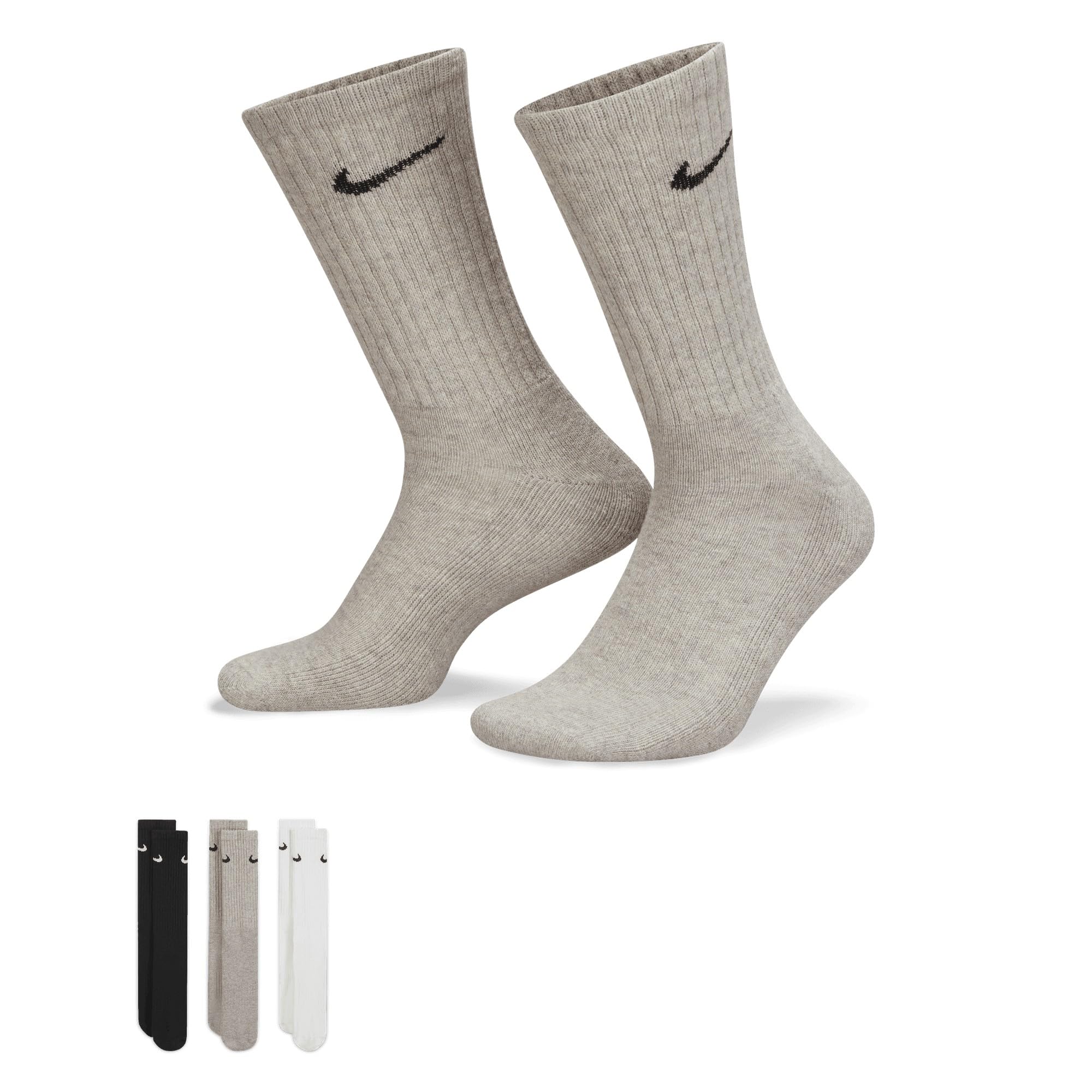 Nike 3PPK Value Cotton Crew - Calcetines unisex